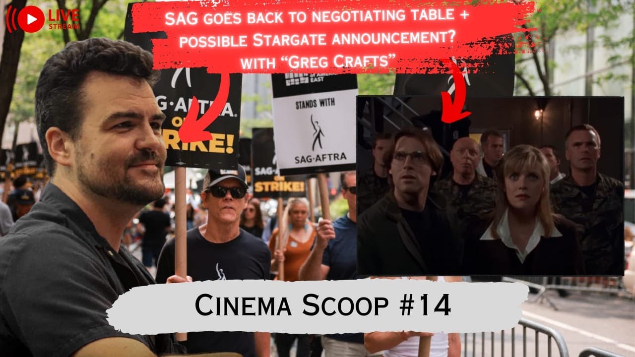 Gregory Crafts on the MCubed Podcast talking about the SAG-AFTRA strike!